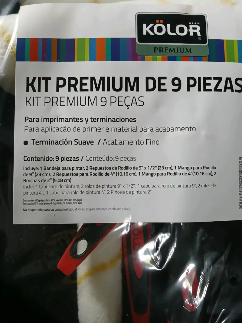 Kit de pintura de 9 piezas Kolor - 2