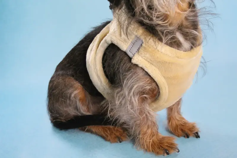 Arnés plush peludo para perros - 3