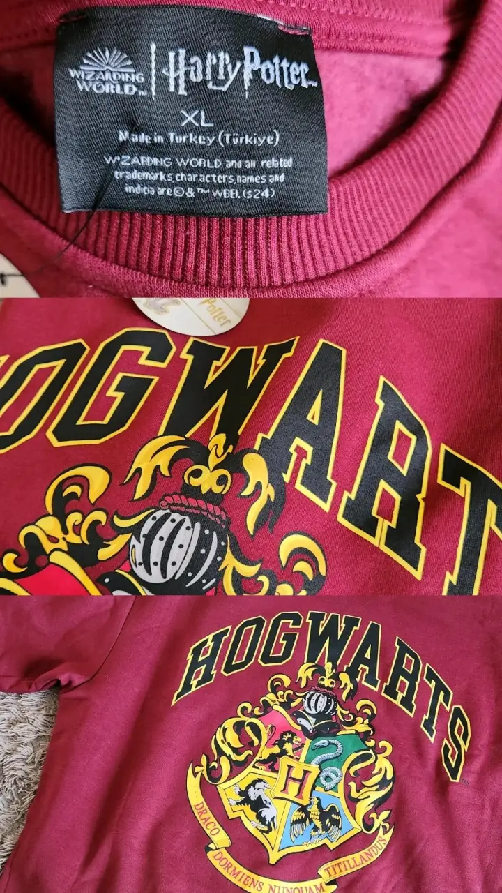 Polerón Hogwarts burdeo - 3