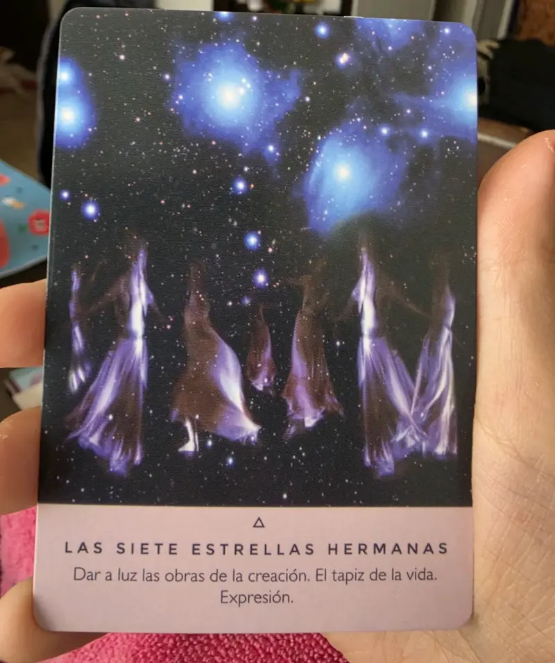cartas oráculo 'Semilla Estelar' - 4