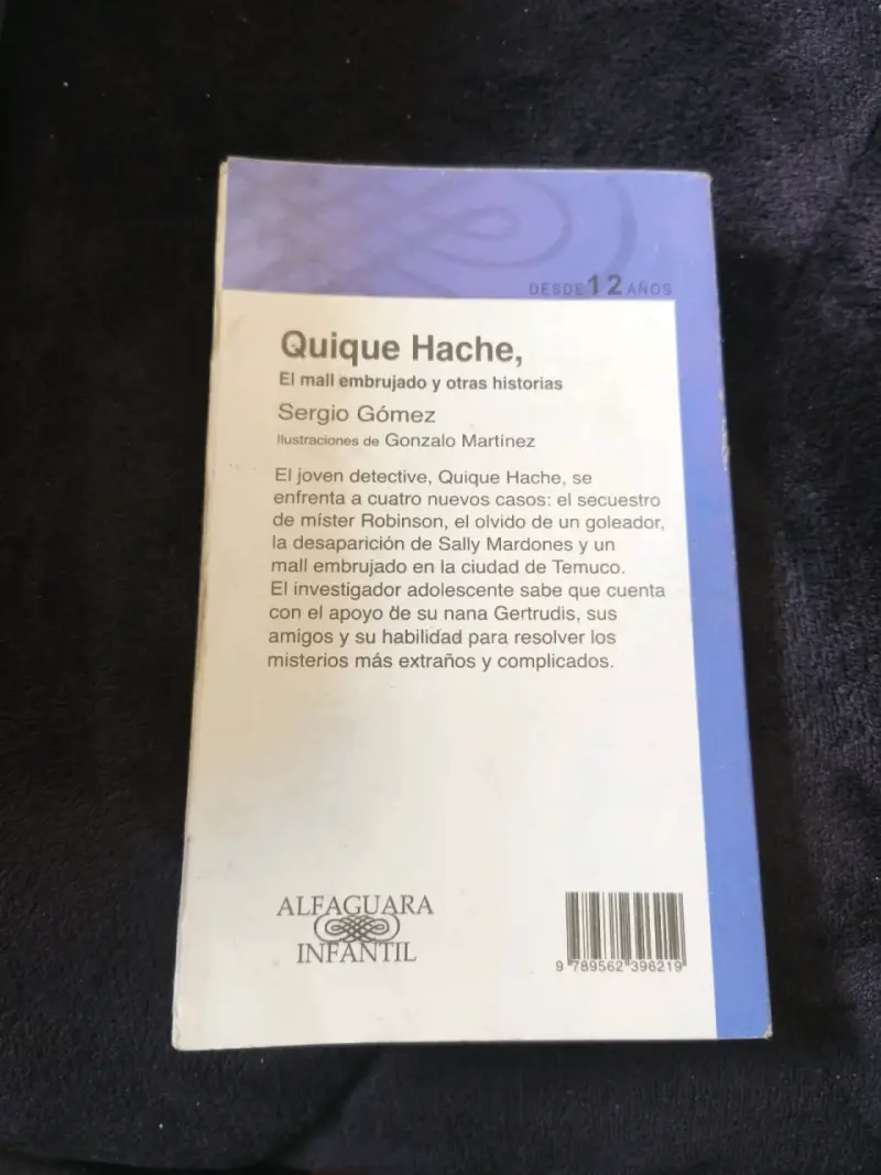 Libro Quique Hache de Sergio Gómez - 2