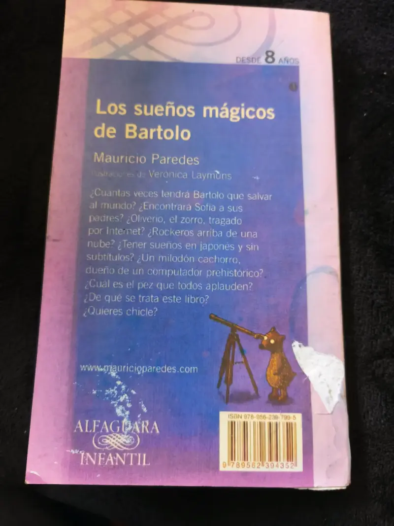Libro Los sueños mágicos de Bartolo - 2