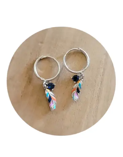 Aros plata esterlina 925 - miniatura 2