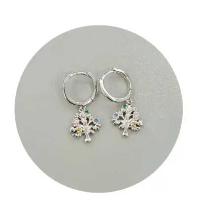 Aros plata esterlina 925 - miniatura 1