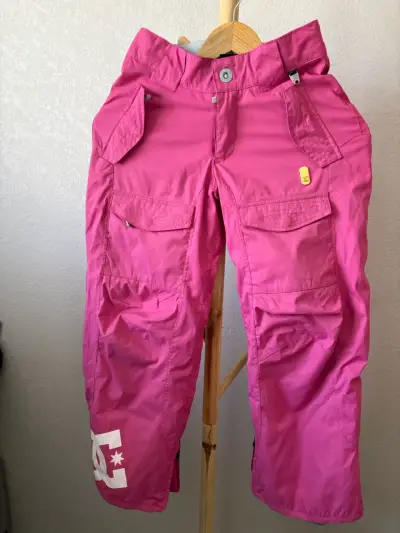 Pantalones de nieve rosados - miniatura 1