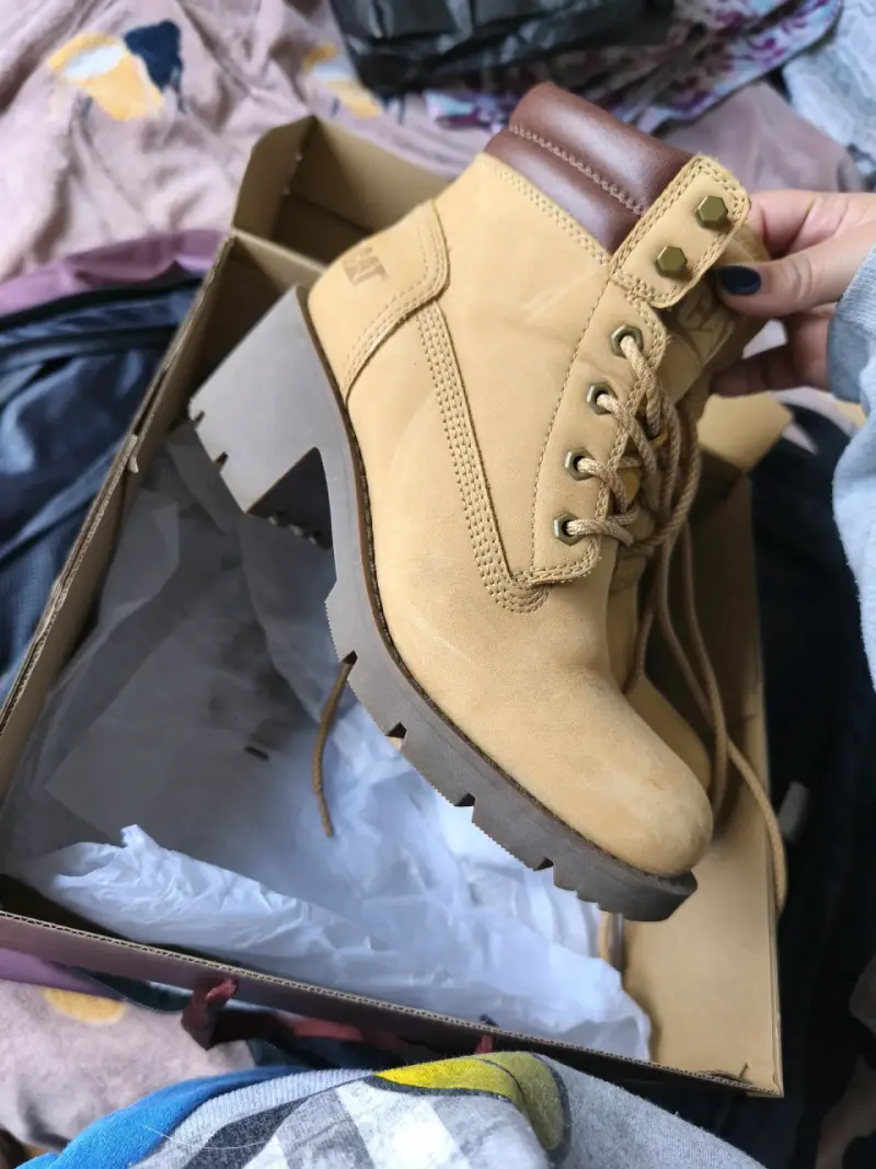Botines CAT marrones - 4