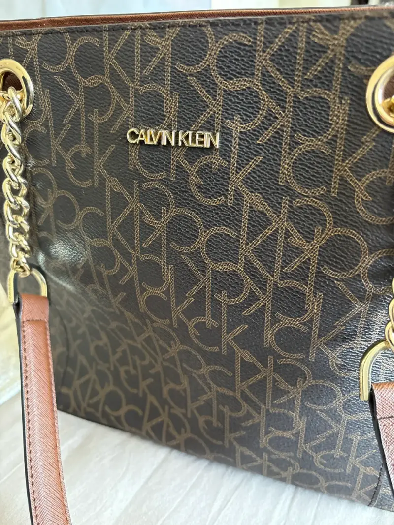 Cartera Calvin Klein marrón - 5