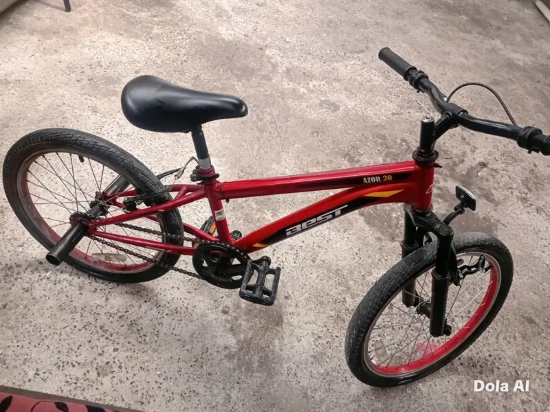 Bicicleta roja - 3