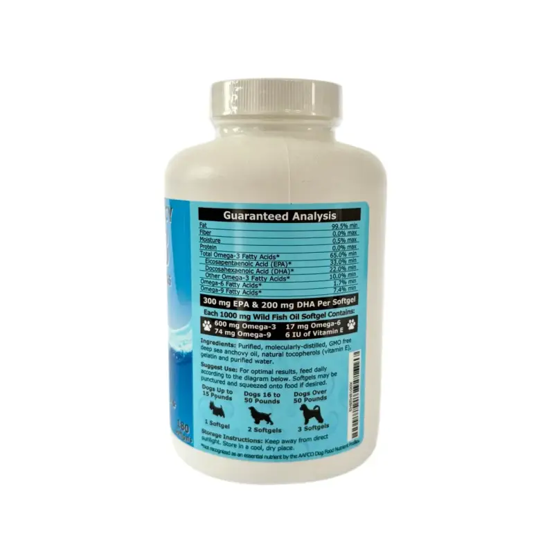 Aceite Omega-3 para perros suplemento premium - 2