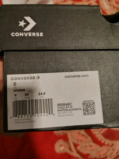 Zapatillas blancas Converse All Star - miniatura 4
