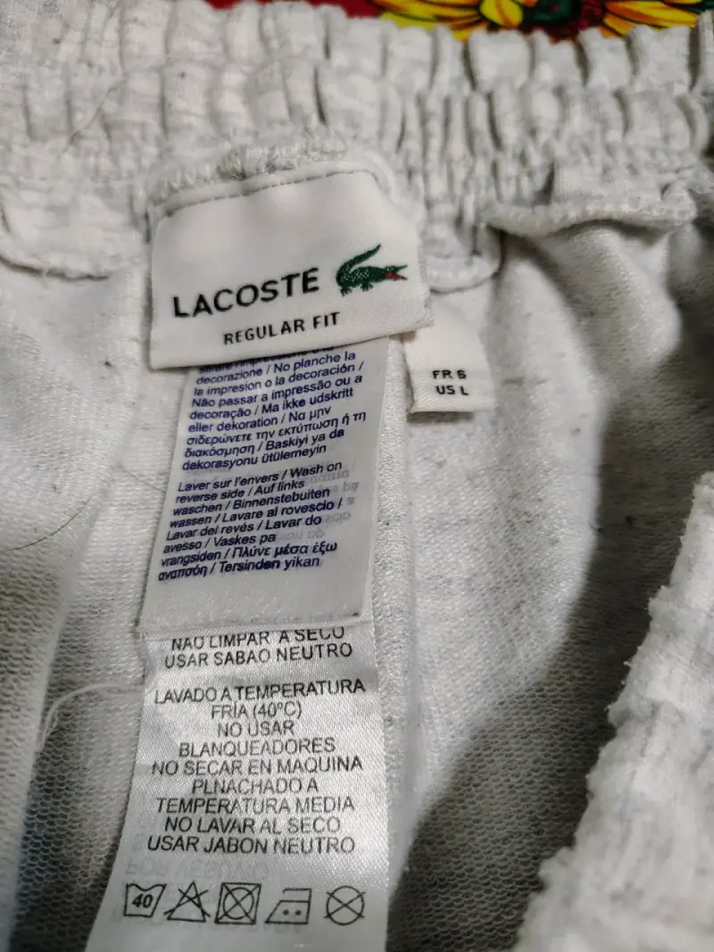 Shorts grises Lacoste - 2
