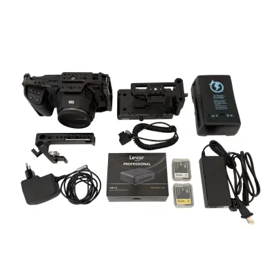Cámara Blackmagic cinema pocket 6K con accesorios - miniatura 2