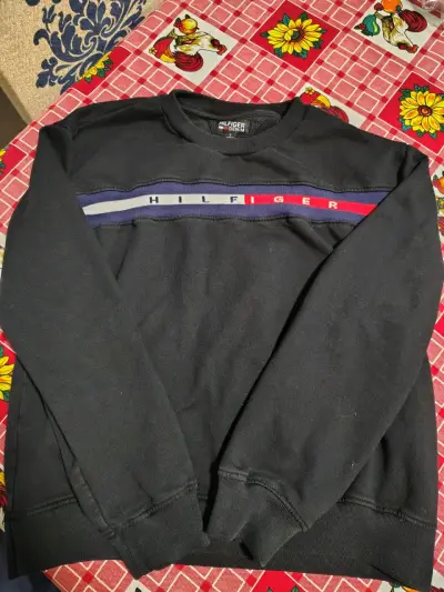 Polerón negro Hilfiger Denim - miniatura 1
