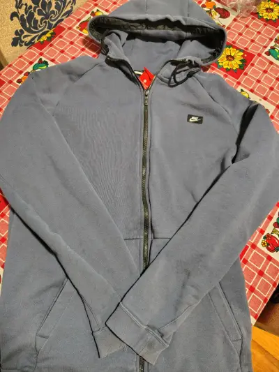 Polerón  azul Nike tech - miniatura 1