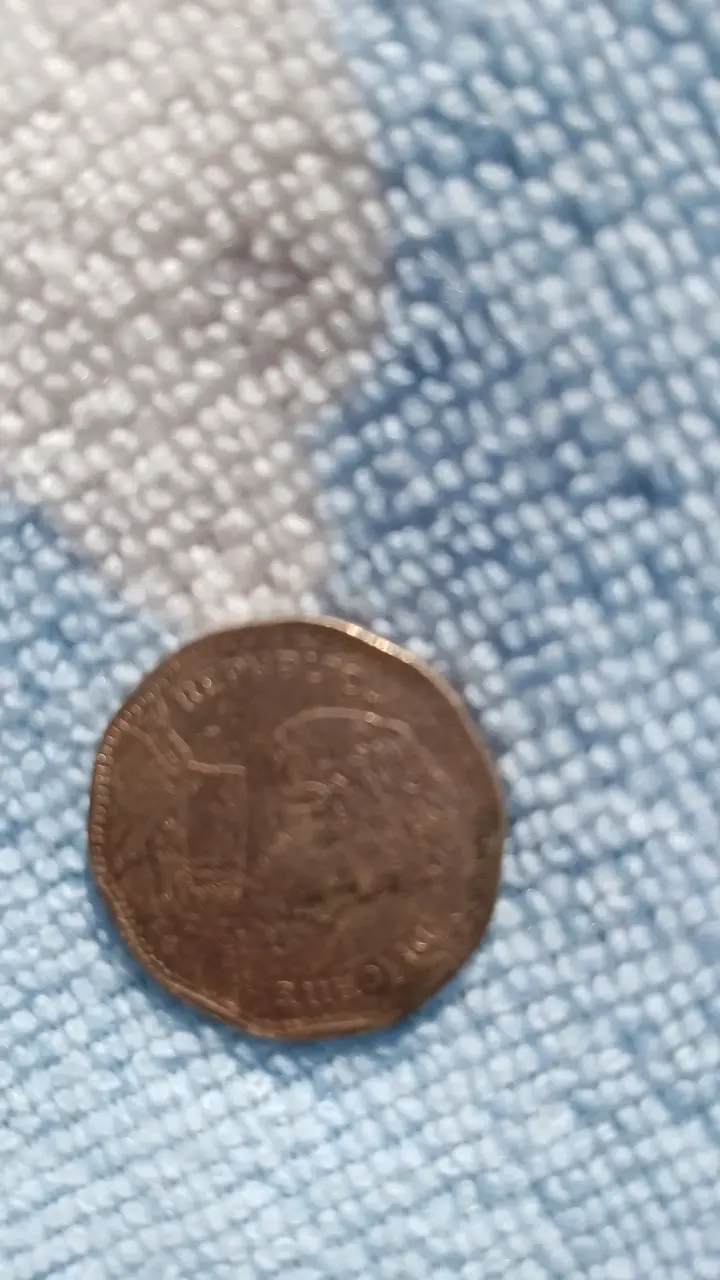 Moneda antigua de 50 pesos REPUBLICA DE CHIIE - 2
