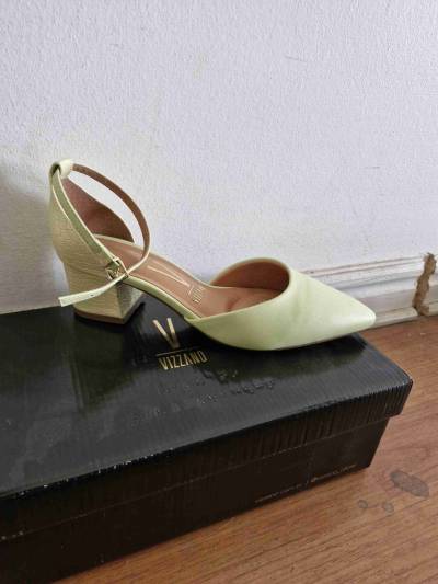 Zapatos verdes Vizzano como nuevos talla 36 - miniatura 3