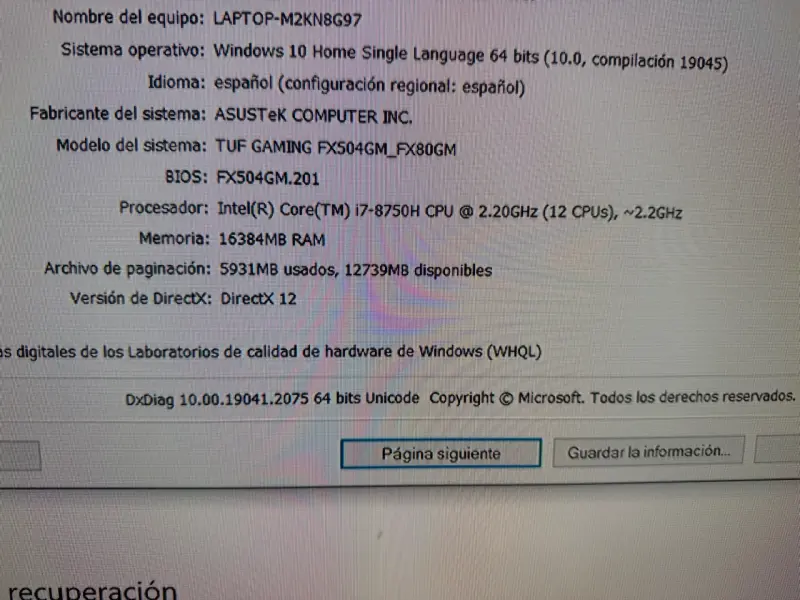 Laptop ASUS TUF Gaming - 6