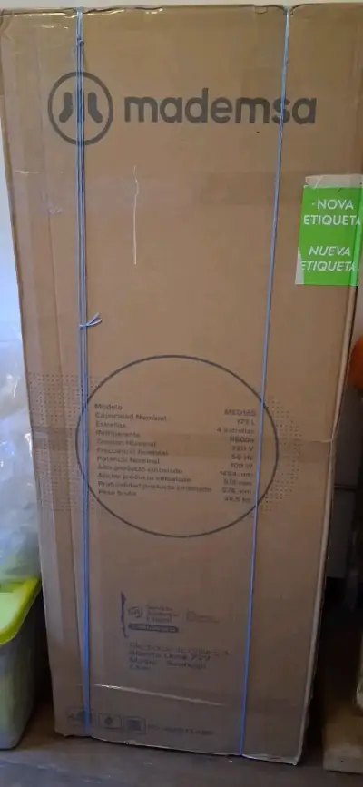Refrigerador Mademsa nuevo en caja - miniatura 2