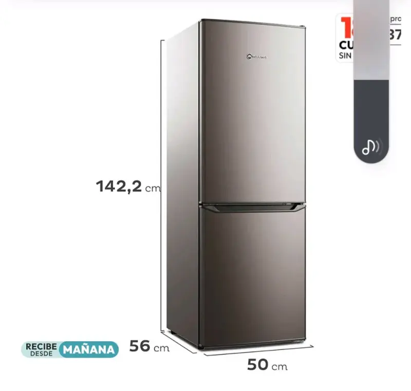 Refrigerador Mademsa nuevo en caja - 3