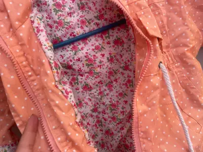 Chaqueta niña con capucha talla 2 - miniatura 1
