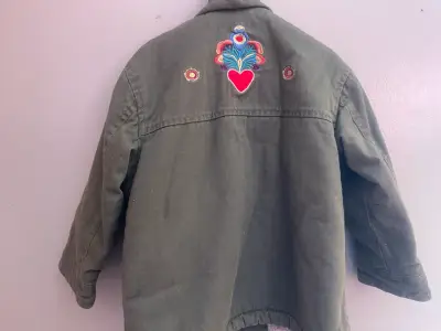 Chaqueta verde infantil talla 2 - miniatura 3