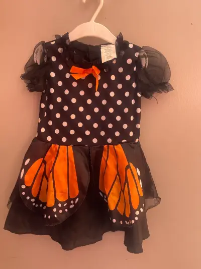 Disfraz niña mariposa 2 años - miniatura 1