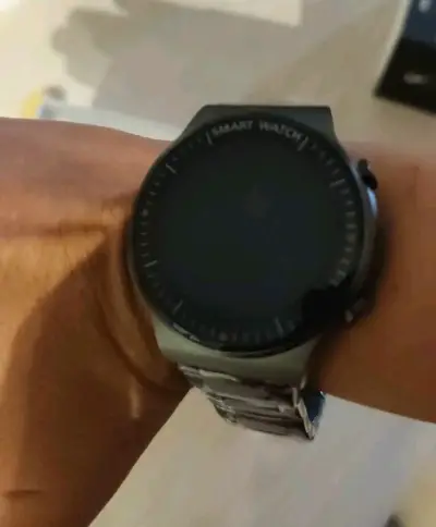 Reloj inteligente negro contestador de llamadas - miniatura 4