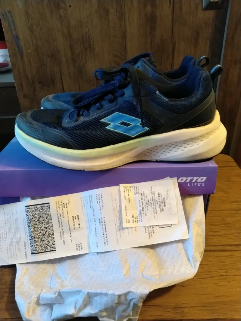 Zapatillas Lotto azul oscuro - 2