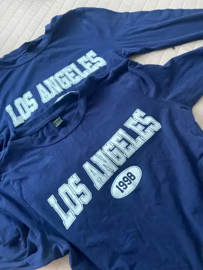 Polera azul Los Angeles 1998 - miniatura 3