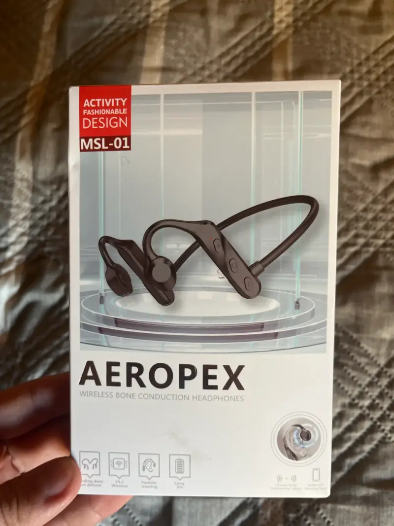 Audífonos Aeropex de conducción ósea