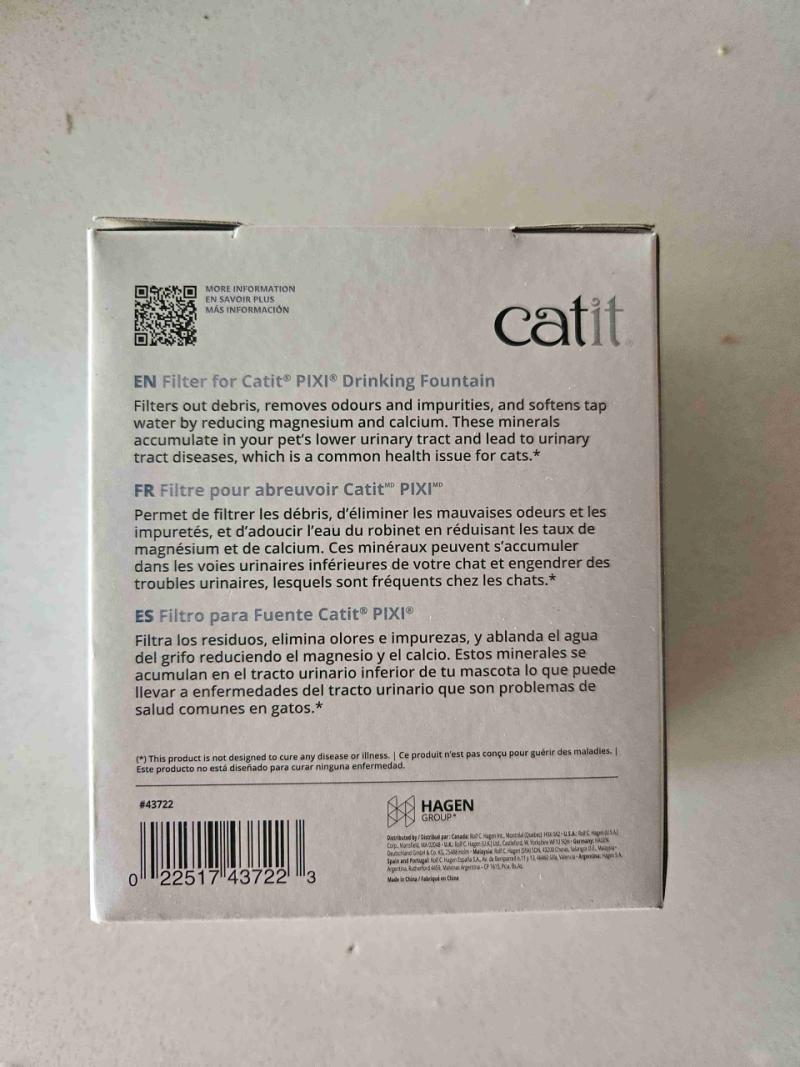 Fuente de agua para mascotas Catit pixi - 4