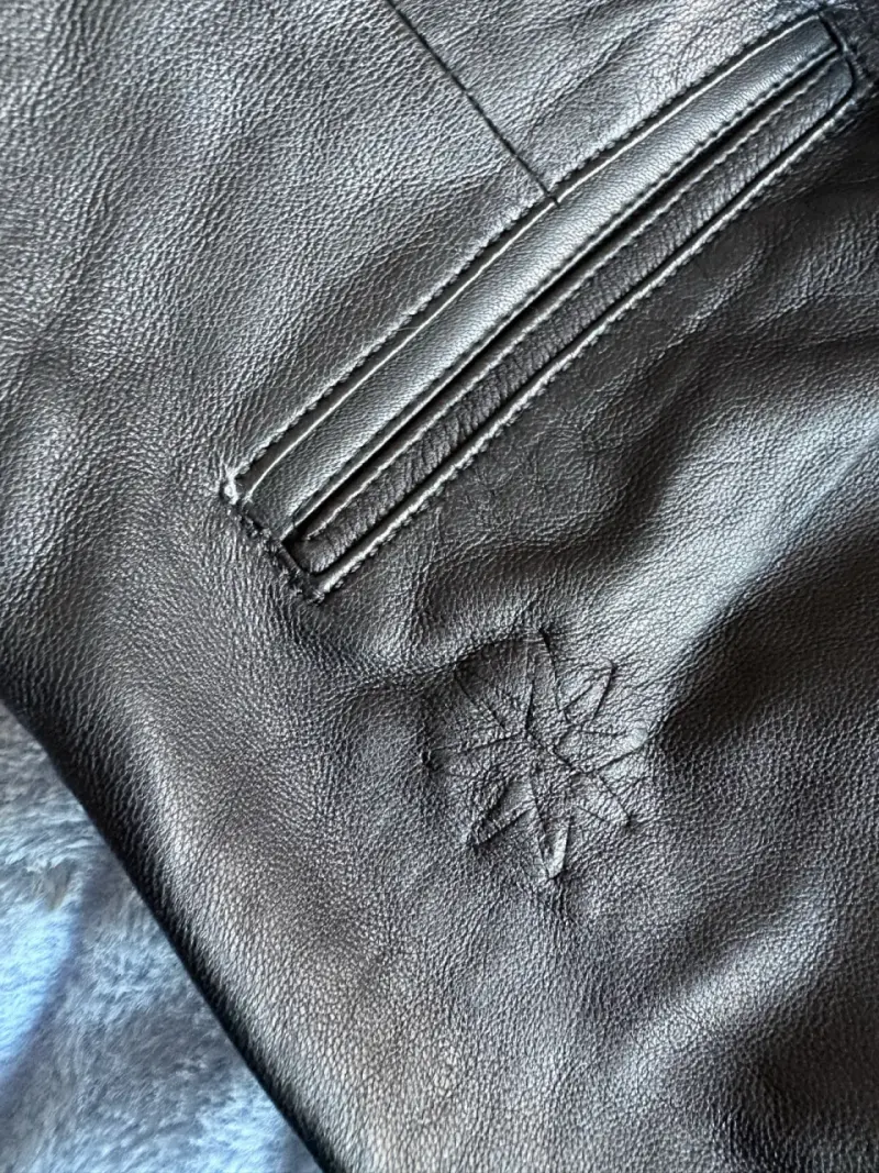 Pantalones de cuero negros Bor Boutique - 6