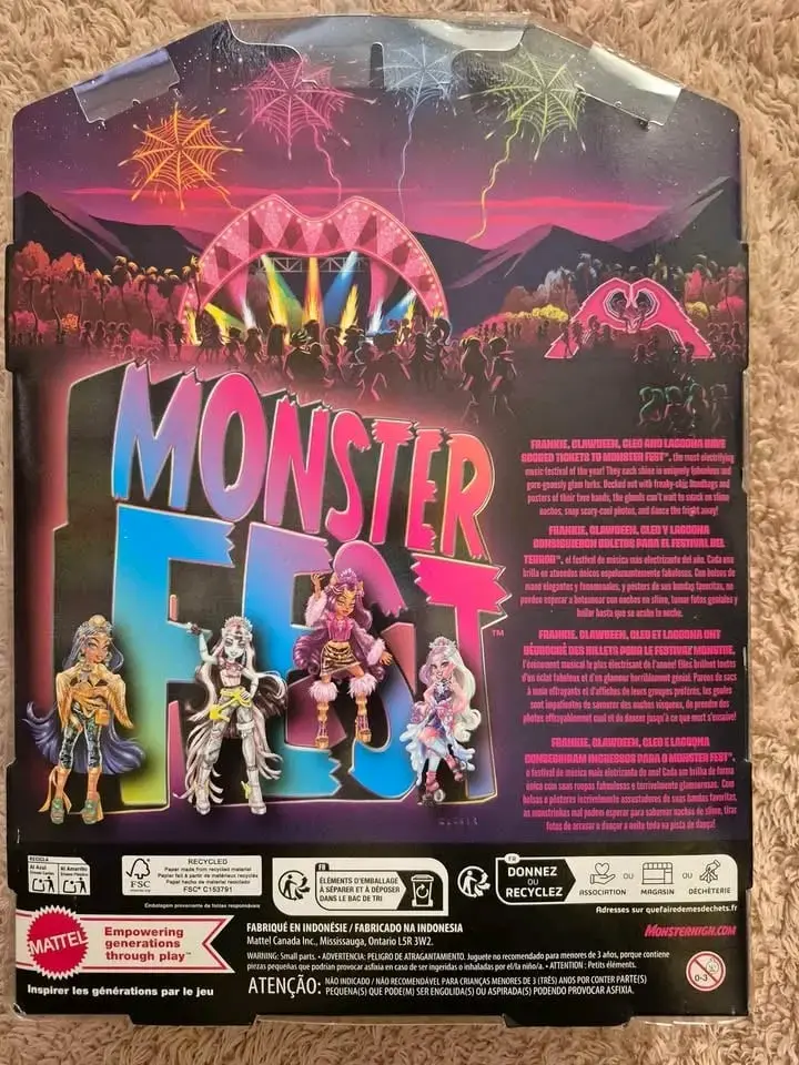 Muñeca Monster High Monster Fest - 2