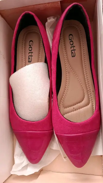 Zapatos planos rosados Gotta - miniatura 2