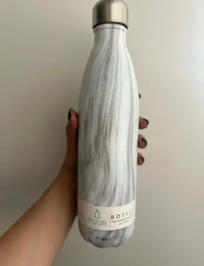 Botella Térmica Puur 750ml blanco marmoleado - miniatura 2