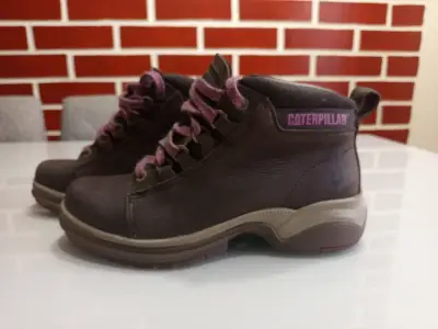 Bototos Caterpillar marrones para mujer - miniatura 1