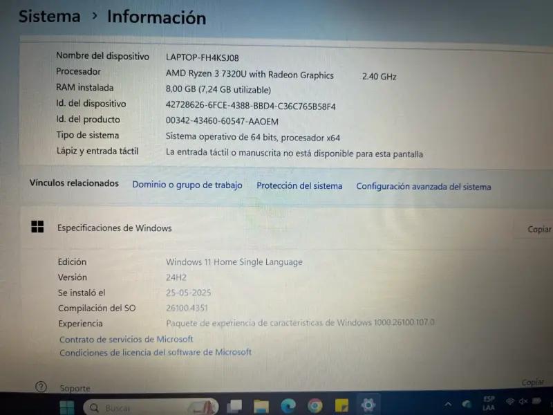 Laptop HP color gris - 4