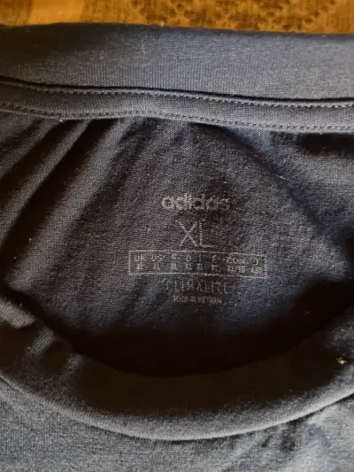 Polera azul marino XL adidas - miniatura 2