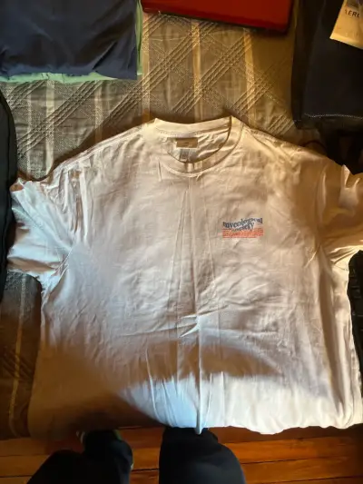 Polera blanca H&M talla L - miniatura 1