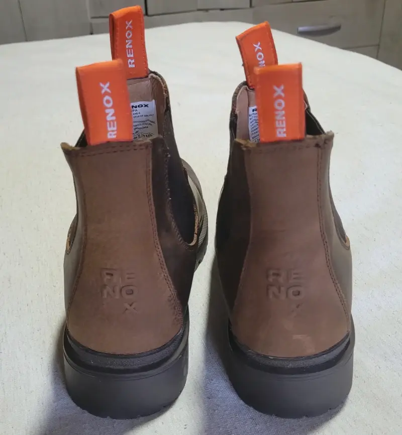 Botas de cuero marrón Renox - 3