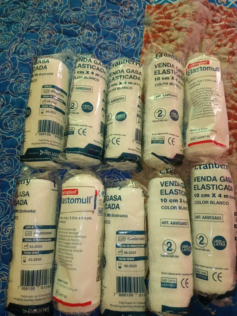 Gasas, vendas, apositos, lino vera. - 2
