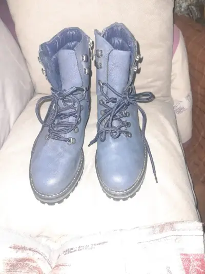 Botines azules Azaleia n°38 - miniatura 5