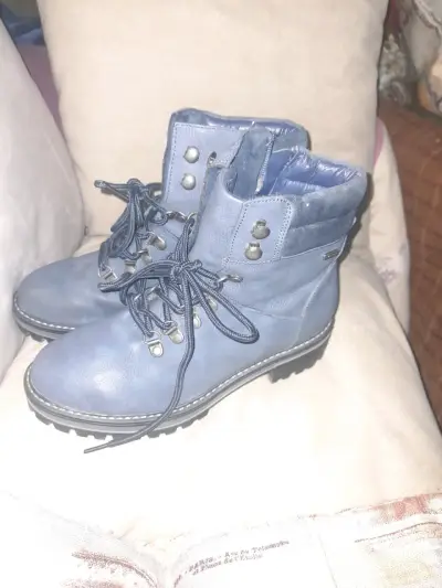 Botines azules Azaleia n°38 - miniatura 6