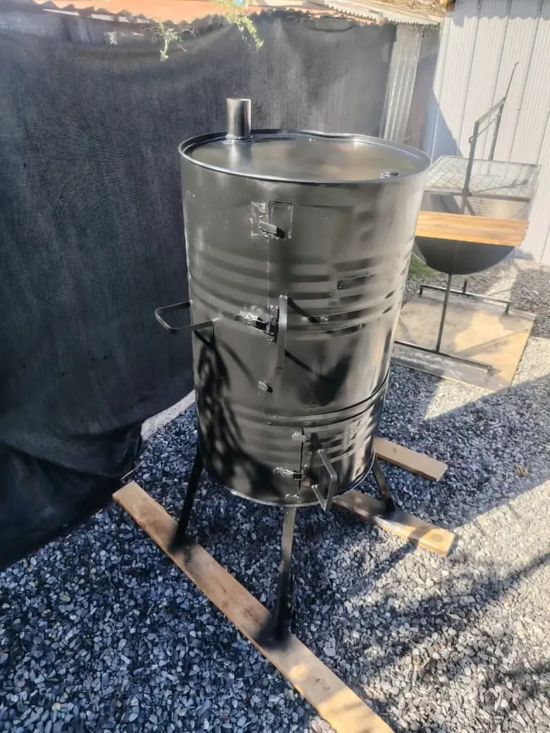 Ahumador de tambor 200 L - 2