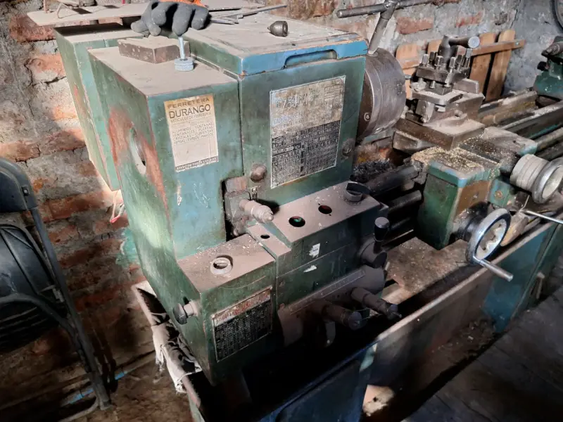 Torno de metal - 3