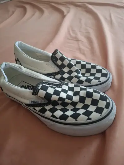 Zapatillas slip-on a cuadros - miniatura 2