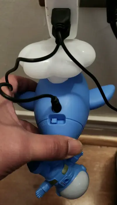 Lámpara USB cohete espacial y austronauta - miniatura 5