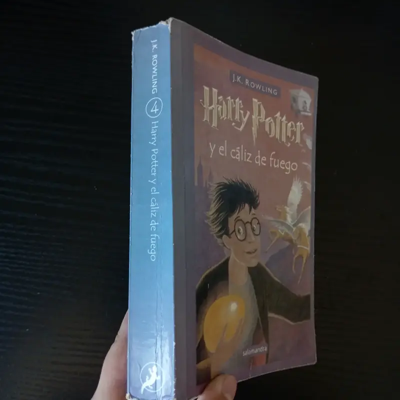 Libro Harry Potter y el cáliz de fuego - 2