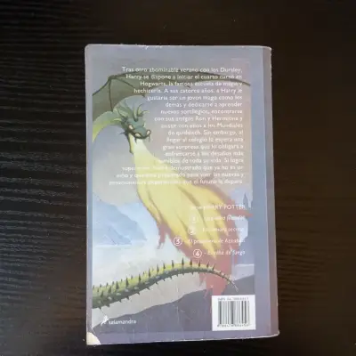 Libro Harry Potter y el cáliz de fuego - miniatura 3