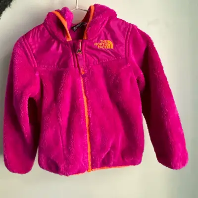 Polar fucsia con capucha The North Face - miniatura 1